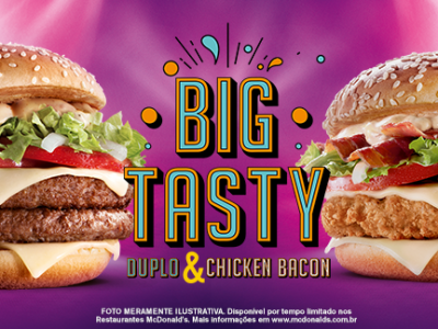 Família Big Tasty vai ficar ainda maior no McDonald’s