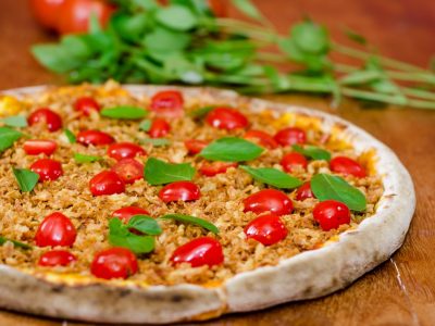 Pizzas veganas são a nova aposta da Lupertine Pizzaria