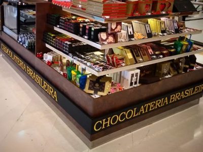 Quiosque da Chocolateria Brasileira é inaugurado no Shopping Estação