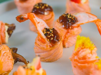 Sushis enrolados com peixes são a novidade da Home Sushi Home