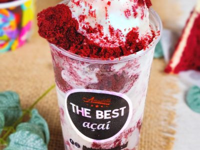 Red Velvet é o novo sabor de sorvete da rede The Best Açaí