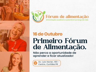 Grupo Risotolândia promove 1º Fórum de Alimentação e traz para Curitiba a apresentadora e culinarista Bela Gil